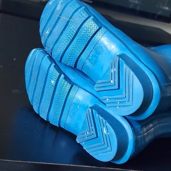 Hunter original rain boots color blue size US 5M/6F UK 4 EU 37 - Picture 5 of 8